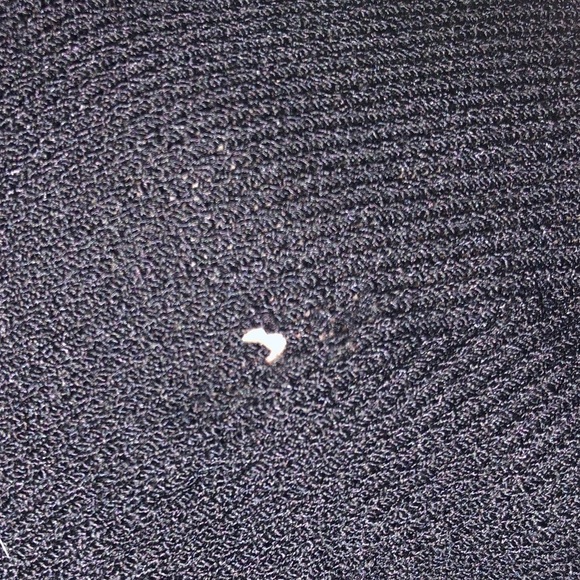 St. John Knit Black Cardigan Rhinestone buttons - Picture 7 of 8